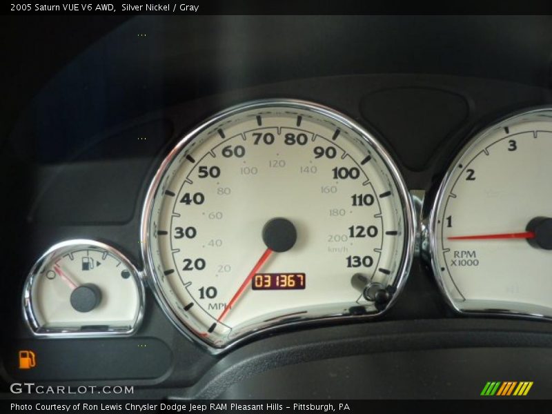 Silver Nickel / Gray 2005 Saturn VUE V6 AWD