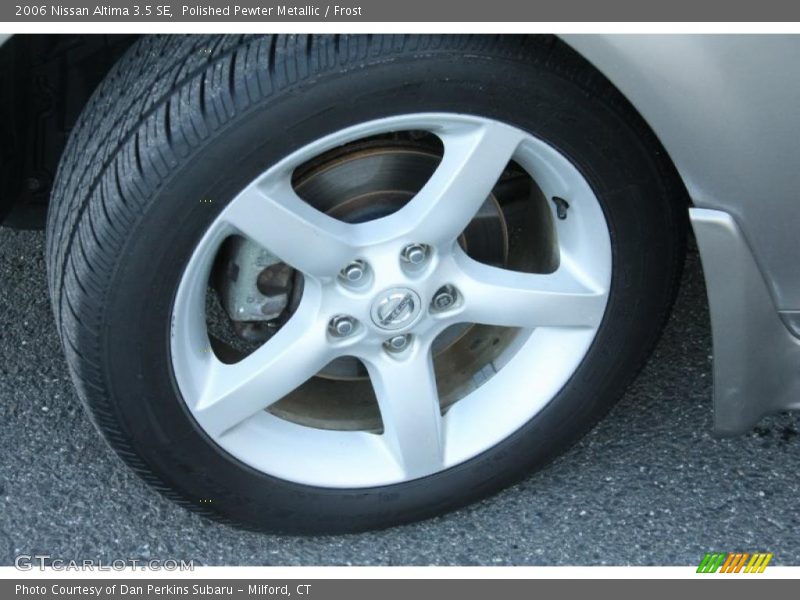 Polished Pewter Metallic / Frost 2006 Nissan Altima 3.5 SE