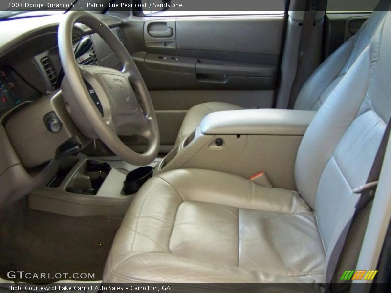  2003 Durango SLT Sandstone Interior