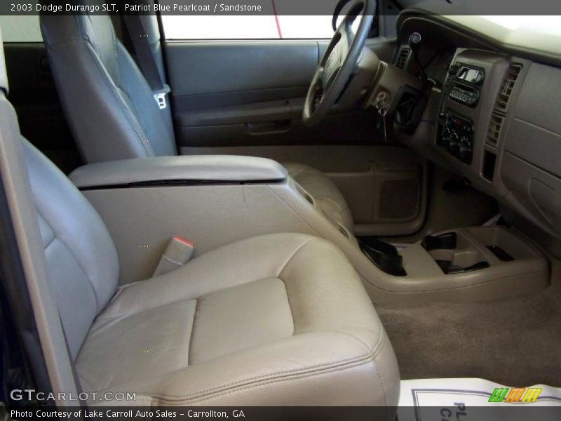  2003 Durango SLT Sandstone Interior