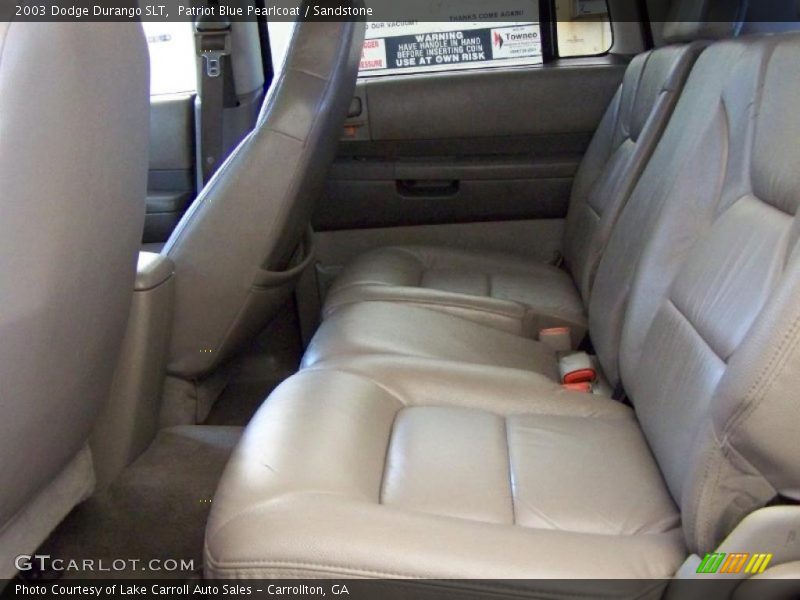  2003 Durango SLT Sandstone Interior