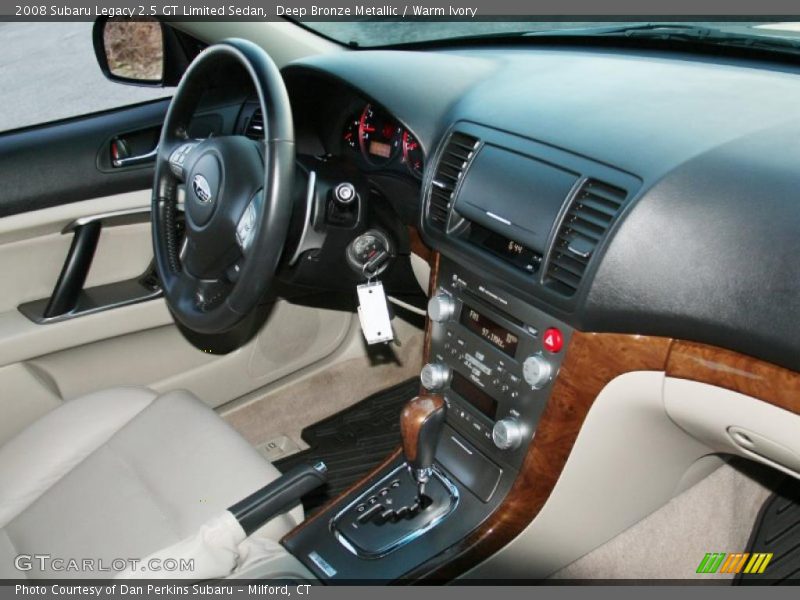  2008 Legacy 2.5 GT Limited Sedan Warm Ivory Interior