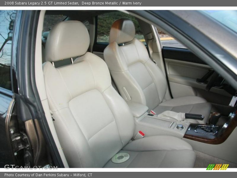 Deep Bronze Metallic / Warm Ivory 2008 Subaru Legacy 2.5 GT Limited Sedan