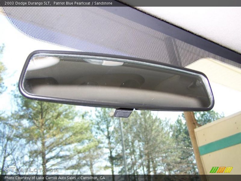 Patriot Blue Pearlcoat / Sandstone 2003 Dodge Durango SLT