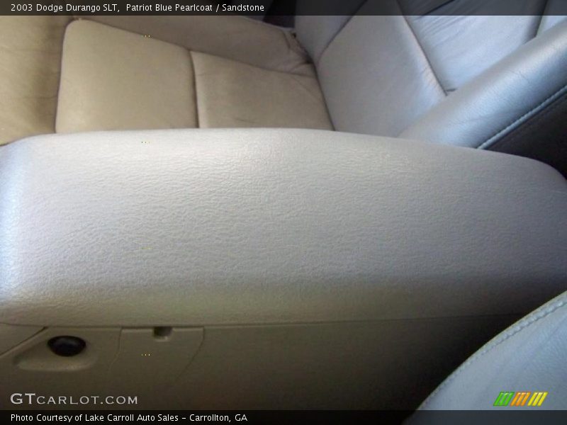 Patriot Blue Pearlcoat / Sandstone 2003 Dodge Durango SLT