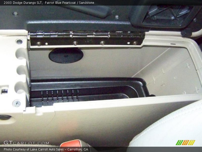 Patriot Blue Pearlcoat / Sandstone 2003 Dodge Durango SLT