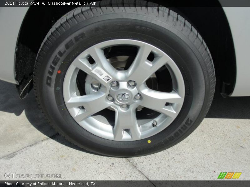 Classic Silver Metallic / Ash 2011 Toyota RAV4 I4