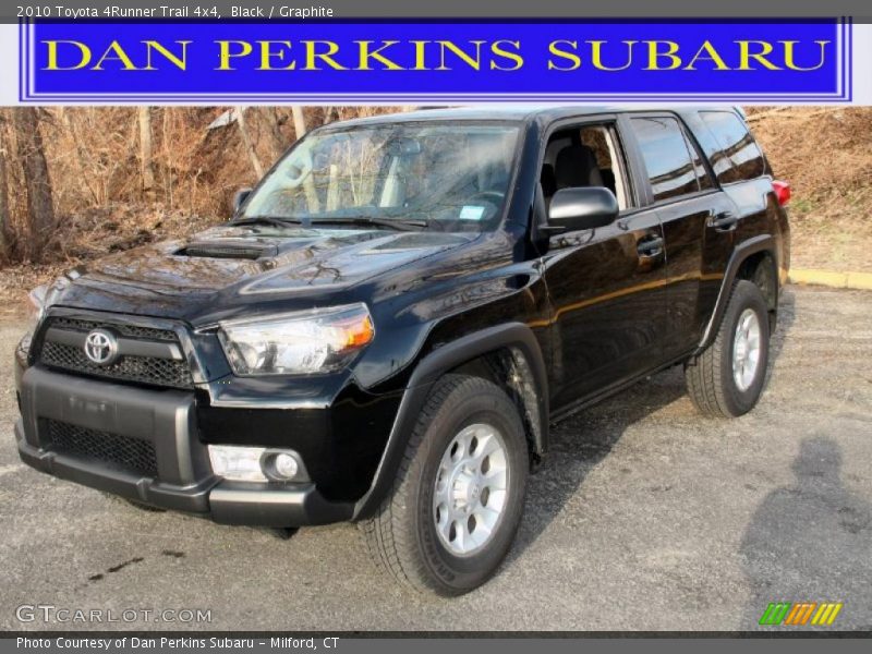 Black / Graphite 2010 Toyota 4Runner Trail 4x4