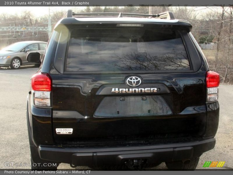 Black / Graphite 2010 Toyota 4Runner Trail 4x4