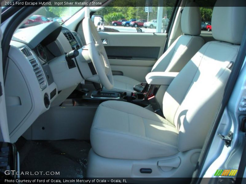 2011 Escape Hybrid Stone Interior
