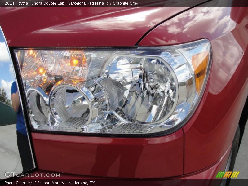 Barcelona Red Metallic / Graphite Gray 2011 Toyota Tundra Double Cab