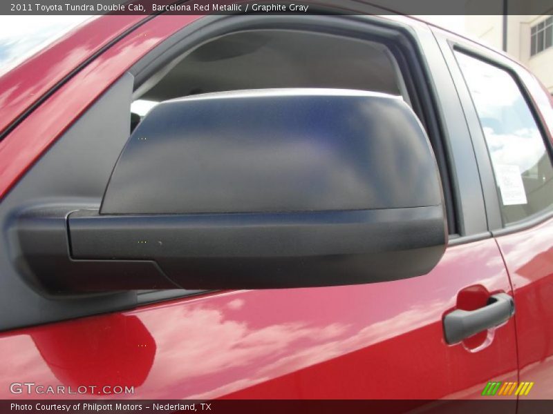 Barcelona Red Metallic / Graphite Gray 2011 Toyota Tundra Double Cab