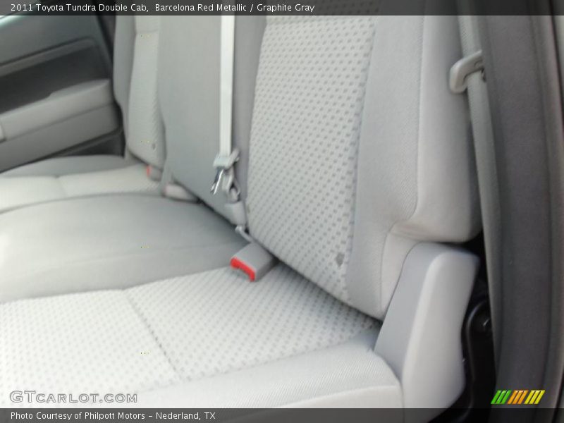 Barcelona Red Metallic / Graphite Gray 2011 Toyota Tundra Double Cab