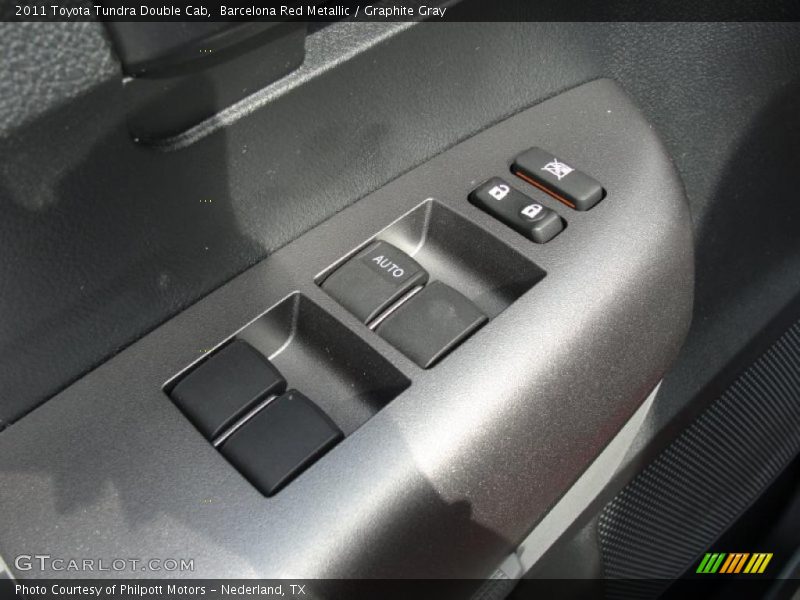 Barcelona Red Metallic / Graphite Gray 2011 Toyota Tundra Double Cab