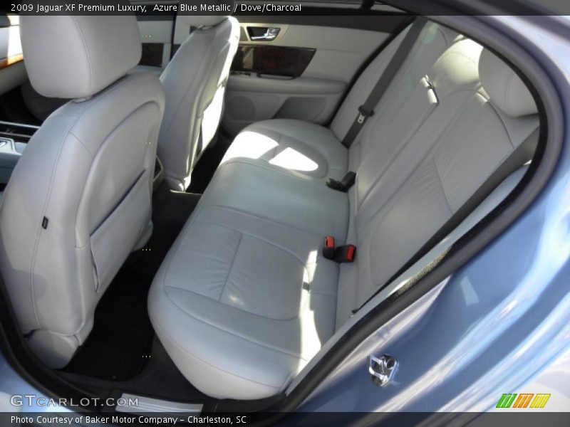 Azure Blue Metallic / Dove/Charcoal 2009 Jaguar XF Premium Luxury