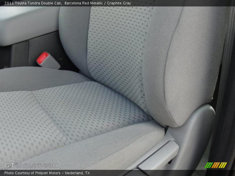 Barcelona Red Metallic / Graphite Gray 2011 Toyota Tundra Double Cab