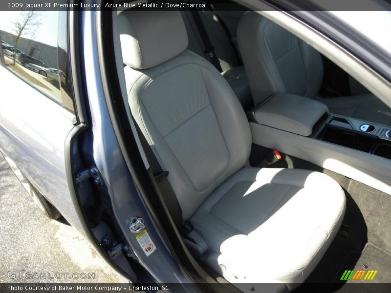 Azure Blue Metallic / Dove/Charcoal 2009 Jaguar XF Premium Luxury