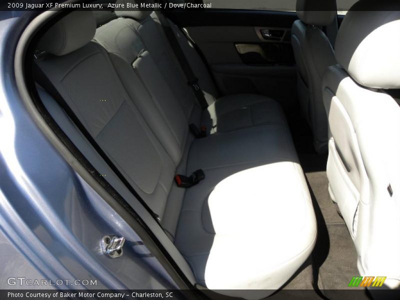 Azure Blue Metallic / Dove/Charcoal 2009 Jaguar XF Premium Luxury