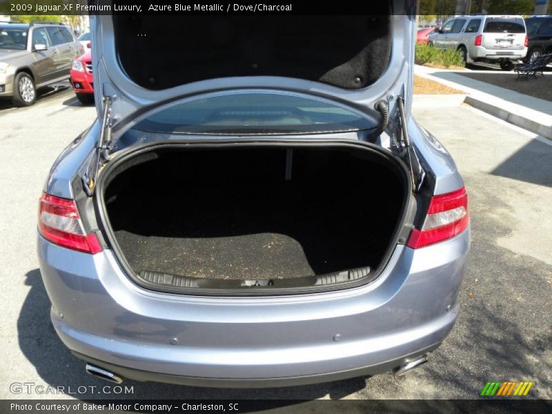 Azure Blue Metallic / Dove/Charcoal 2009 Jaguar XF Premium Luxury
