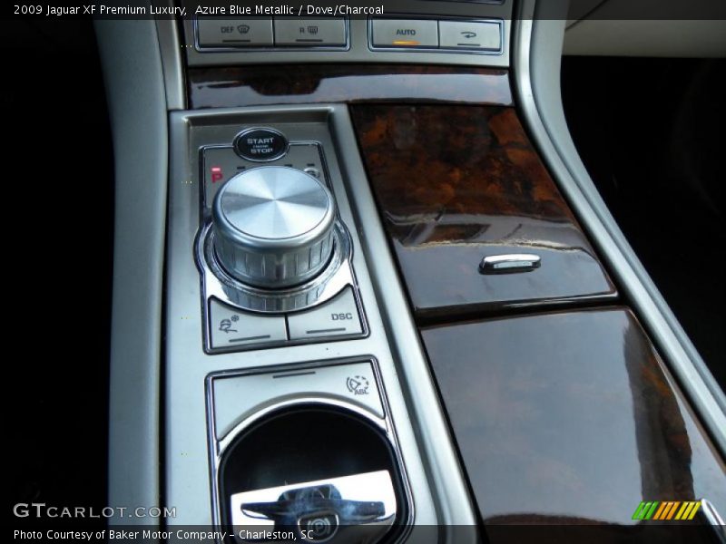 Azure Blue Metallic / Dove/Charcoal 2009 Jaguar XF Premium Luxury