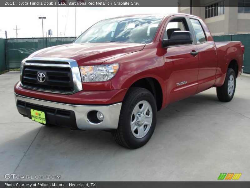 Front 3/4 View of 2011 Tundra Double Cab