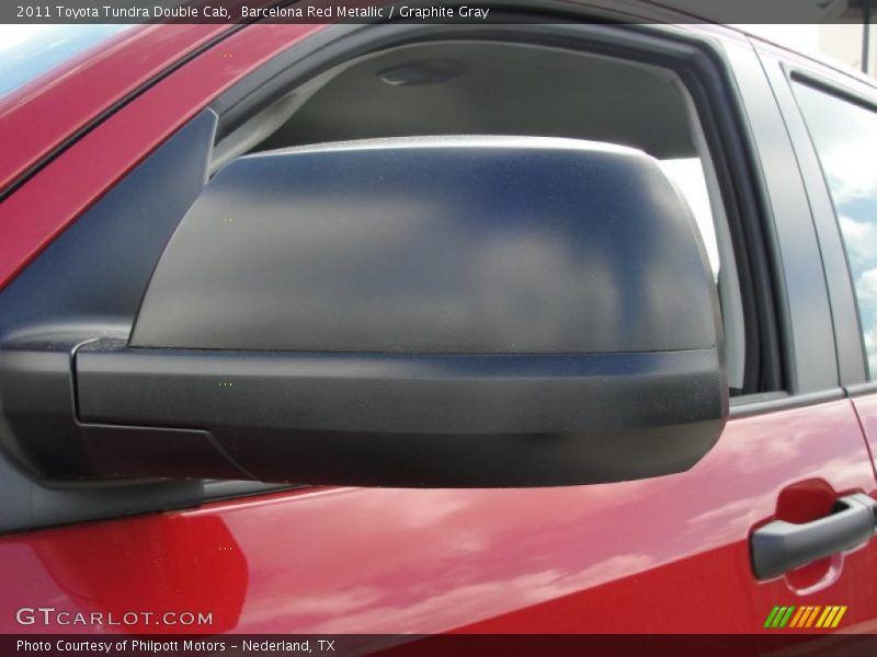 Barcelona Red Metallic / Graphite Gray 2011 Toyota Tundra Double Cab