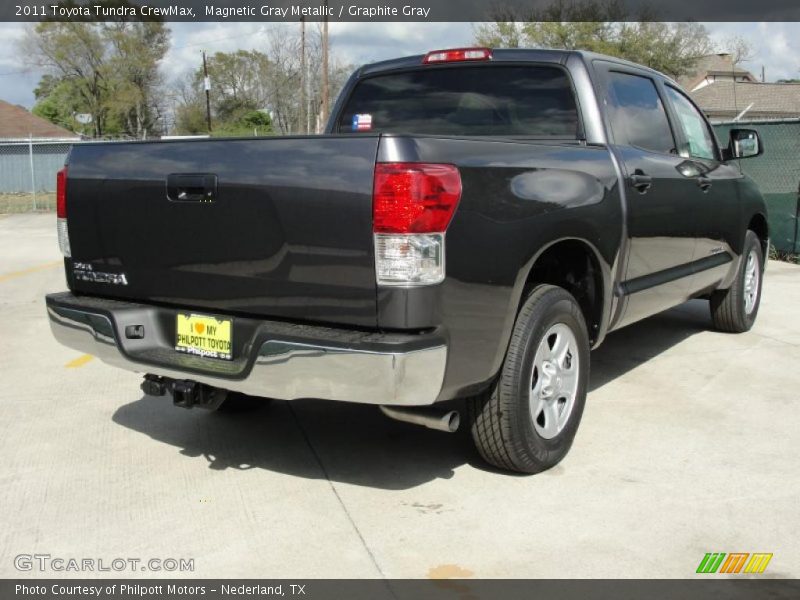 Magnetic Gray Metallic / Graphite Gray 2011 Toyota Tundra CrewMax