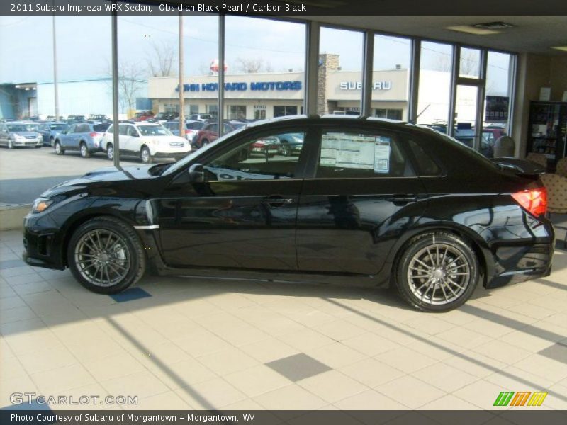 Obsidian Black Pearl / Carbon Black 2011 Subaru Impreza WRX Sedan