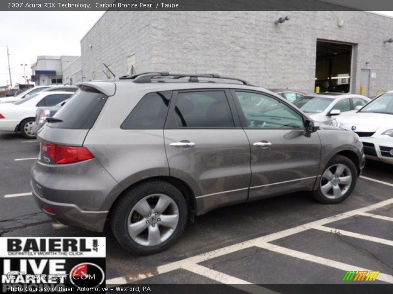 Carbon Bronze Pearl / Taupe 2007 Acura RDX Technology