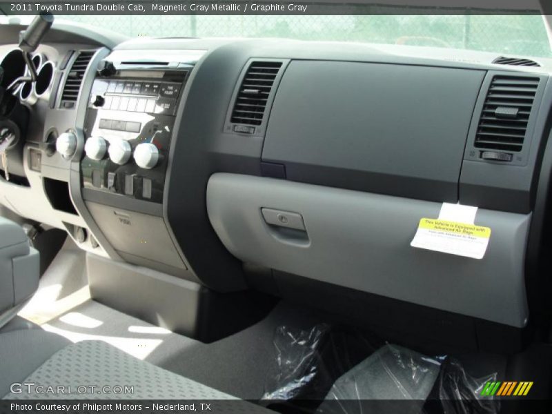 Magnetic Gray Metallic / Graphite Gray 2011 Toyota Tundra Double Cab