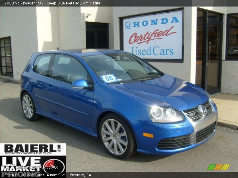 Deep Blue Metallic / Anthracite 2008 Volkswagen R32
