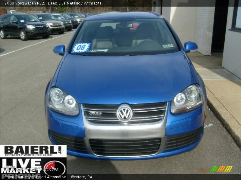 Deep Blue Metallic / Anthracite 2008 Volkswagen R32