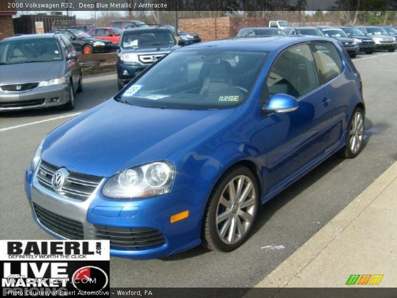 Deep Blue Metallic / Anthracite 2008 Volkswagen R32