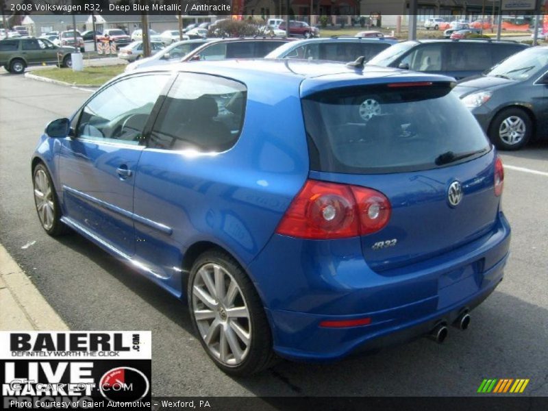 Deep Blue Metallic / Anthracite 2008 Volkswagen R32