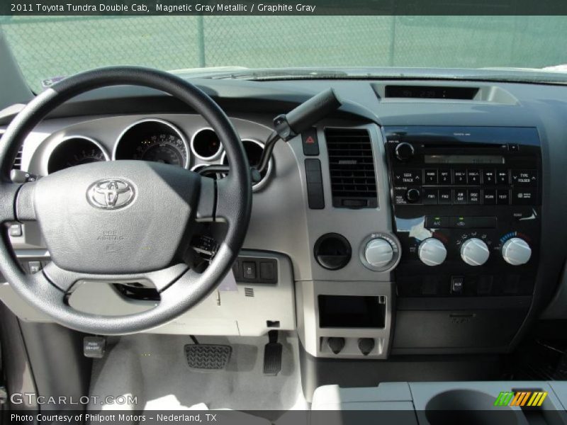 Magnetic Gray Metallic / Graphite Gray 2011 Toyota Tundra Double Cab