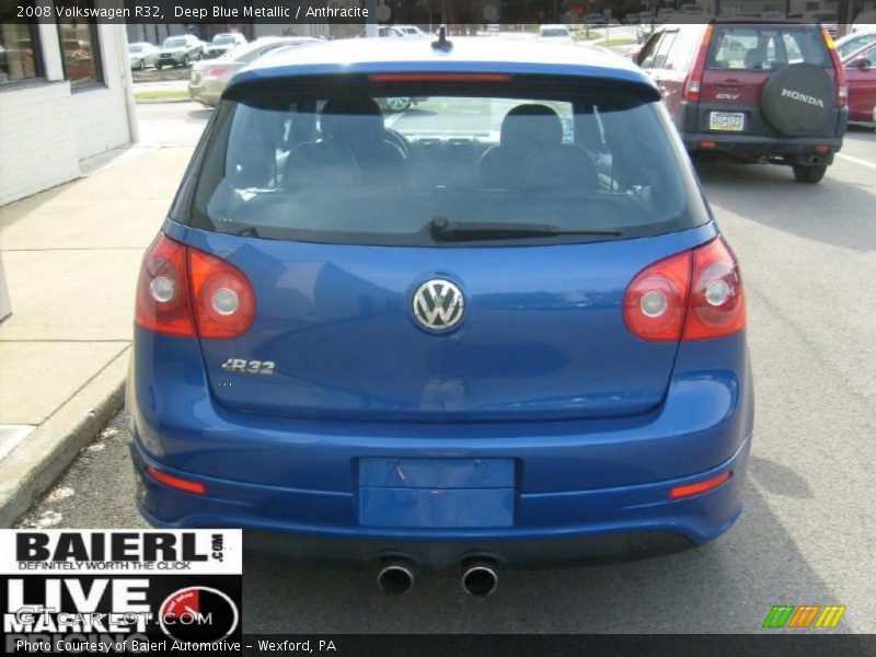 Deep Blue Metallic / Anthracite 2008 Volkswagen R32