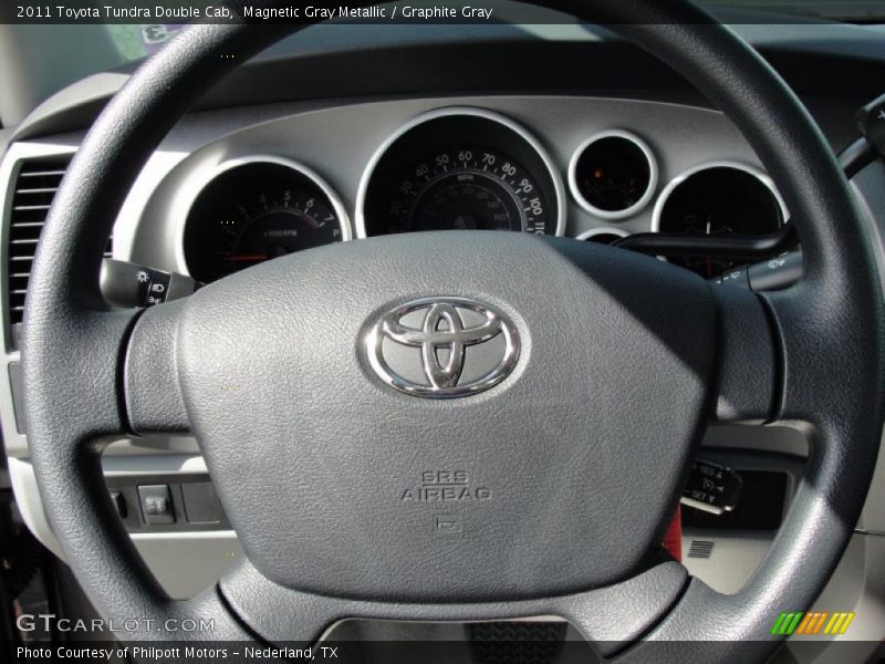 Magnetic Gray Metallic / Graphite Gray 2011 Toyota Tundra Double Cab
