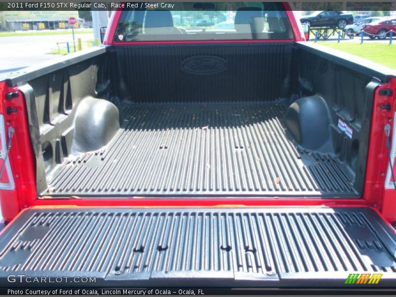 Race Red / Steel Gray 2011 Ford F150 STX Regular Cab