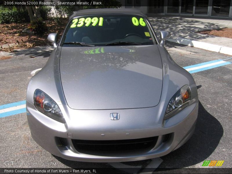 Silverstone Metallic / Black 2006 Honda S2000 Roadster