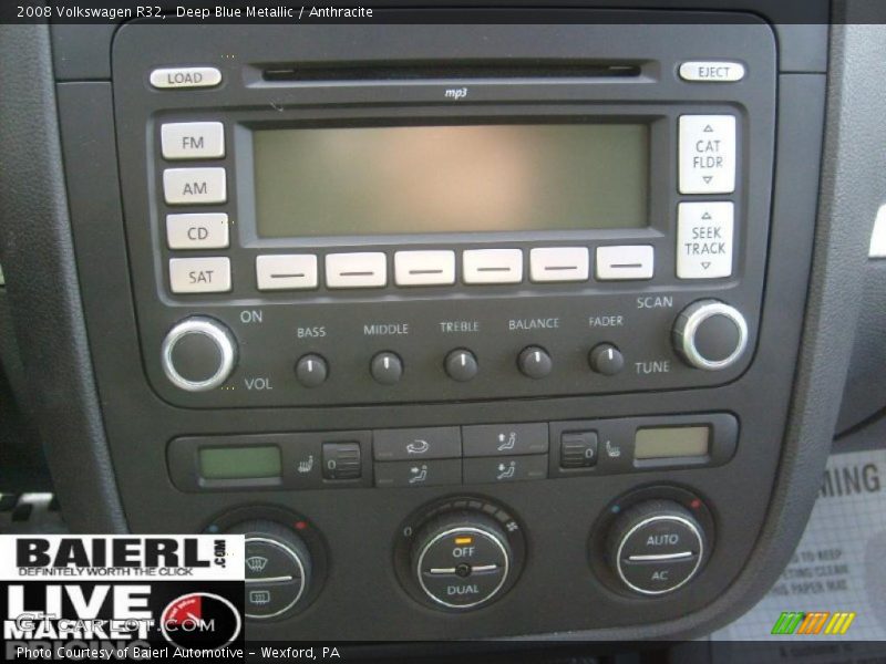 Deep Blue Metallic / Anthracite 2008 Volkswagen R32