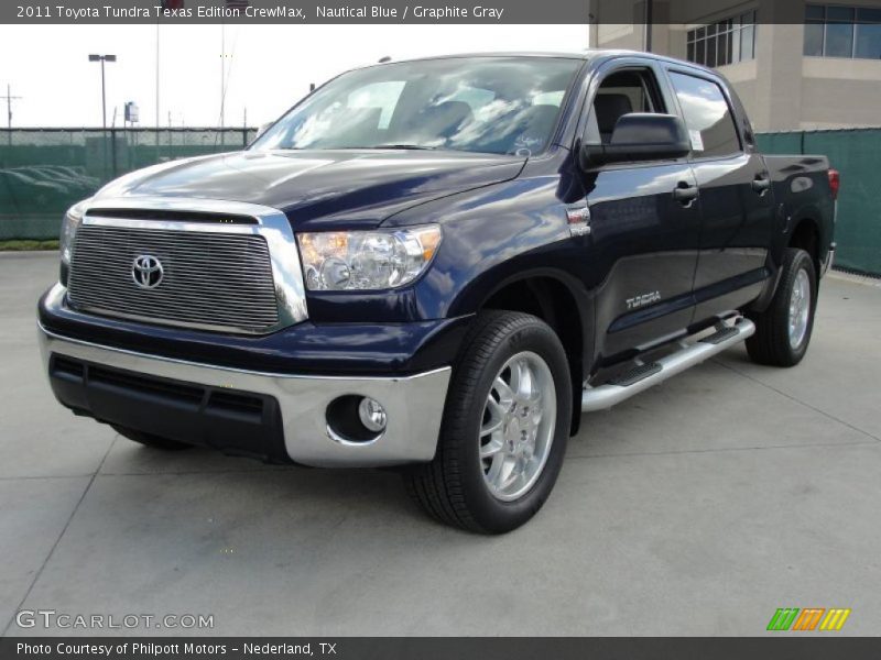 Front 3/4 View of 2011 Tundra Texas Edition CrewMax