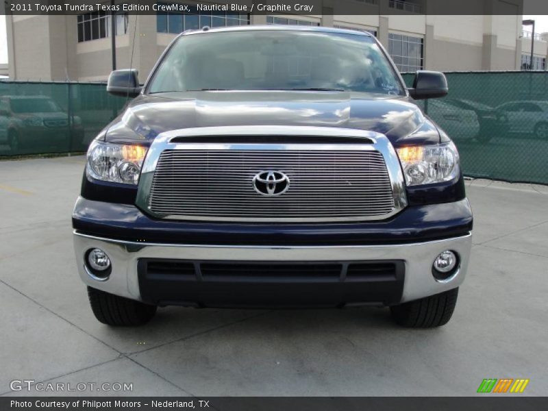 Nautical Blue / Graphite Gray 2011 Toyota Tundra Texas Edition CrewMax