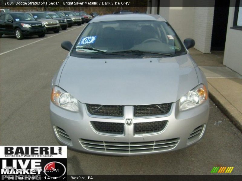 Bright Silver Metallic / Dark Slate Grey 2006 Dodge Stratus SXT Sedan