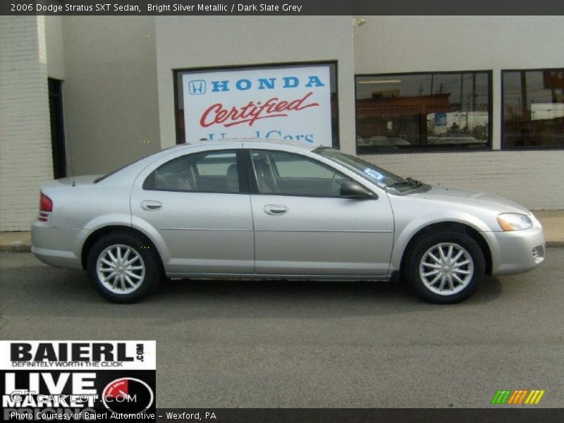 Bright Silver Metallic / Dark Slate Grey 2006 Dodge Stratus SXT Sedan