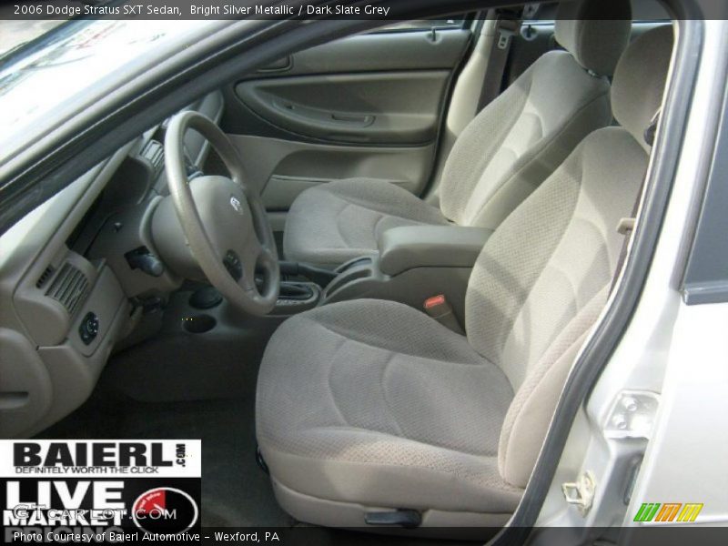 Bright Silver Metallic / Dark Slate Grey 2006 Dodge Stratus SXT Sedan