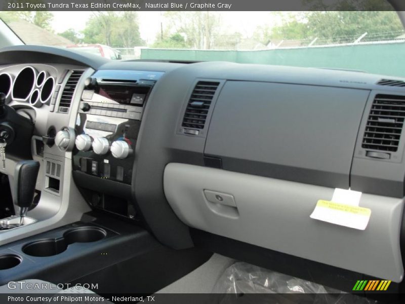 Nautical Blue / Graphite Gray 2011 Toyota Tundra Texas Edition CrewMax