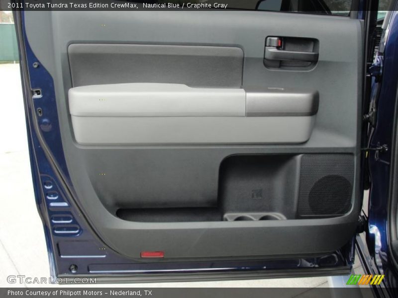 Nautical Blue / Graphite Gray 2011 Toyota Tundra Texas Edition CrewMax