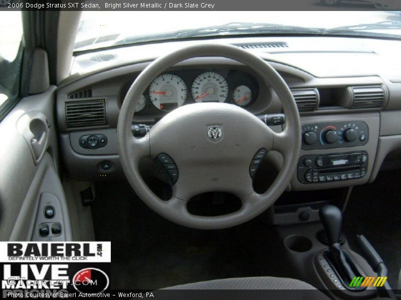 Bright Silver Metallic / Dark Slate Grey 2006 Dodge Stratus SXT Sedan