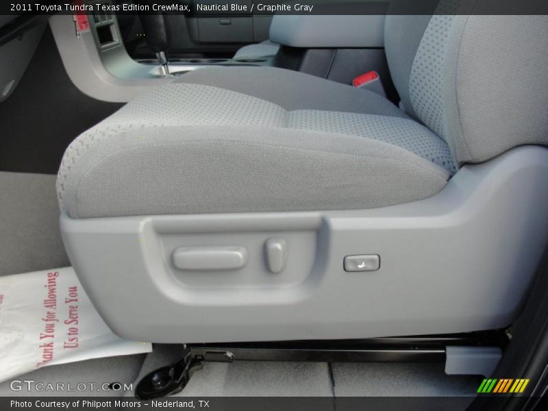 Nautical Blue / Graphite Gray 2011 Toyota Tundra Texas Edition CrewMax