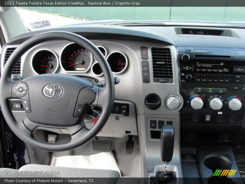 Nautical Blue / Graphite Gray 2011 Toyota Tundra Texas Edition CrewMax